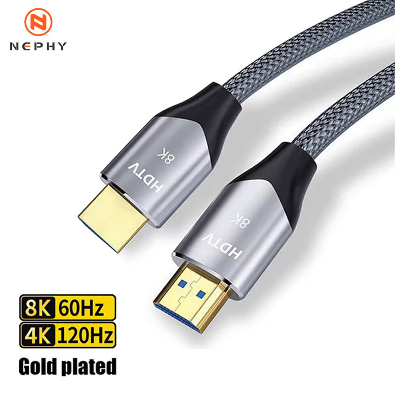 Hdmi 2.1 Cable 8K 60Hz 48Gbps Earc - Câble HDMI 2.1 8K 48Gbps 8K@60Hz