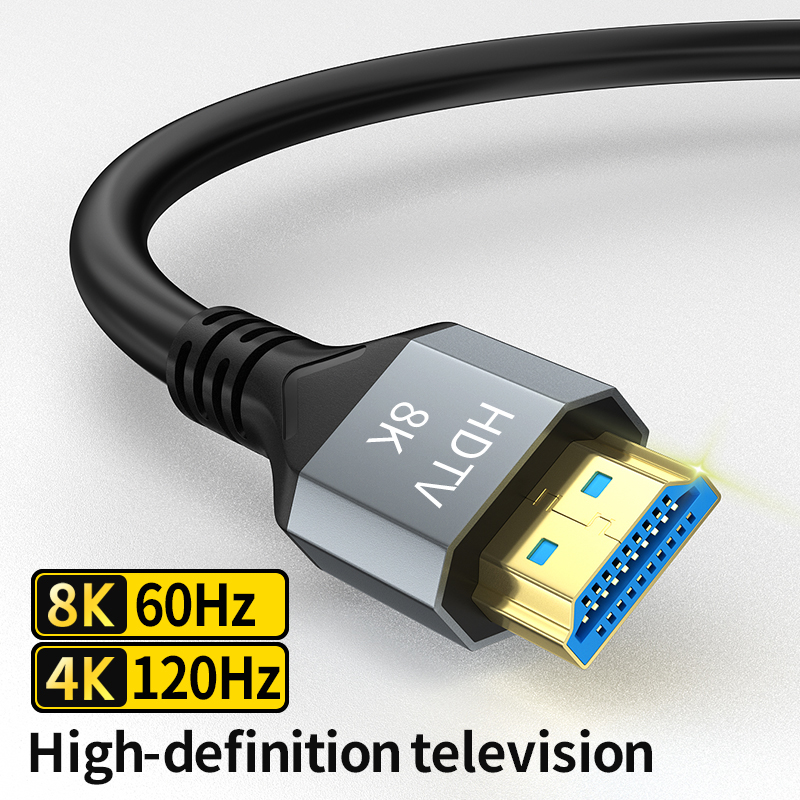 Hdmi 2.1 Cable 8K 60Hz 48Gbps Earc - Câble HDMI 2.1, 8K @ 120Hz,