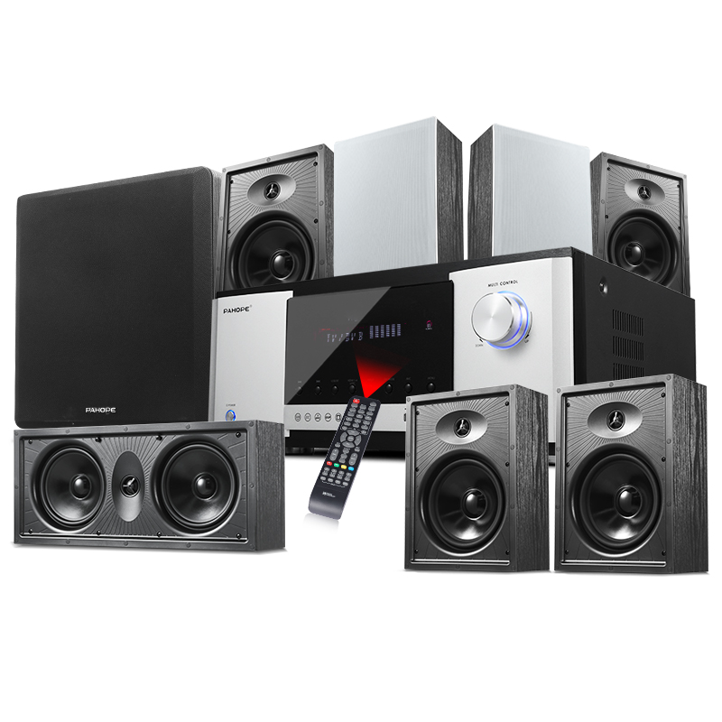 Home Theater System 7.1 Surround Sound - Système de cinéma maison mural 7.1,