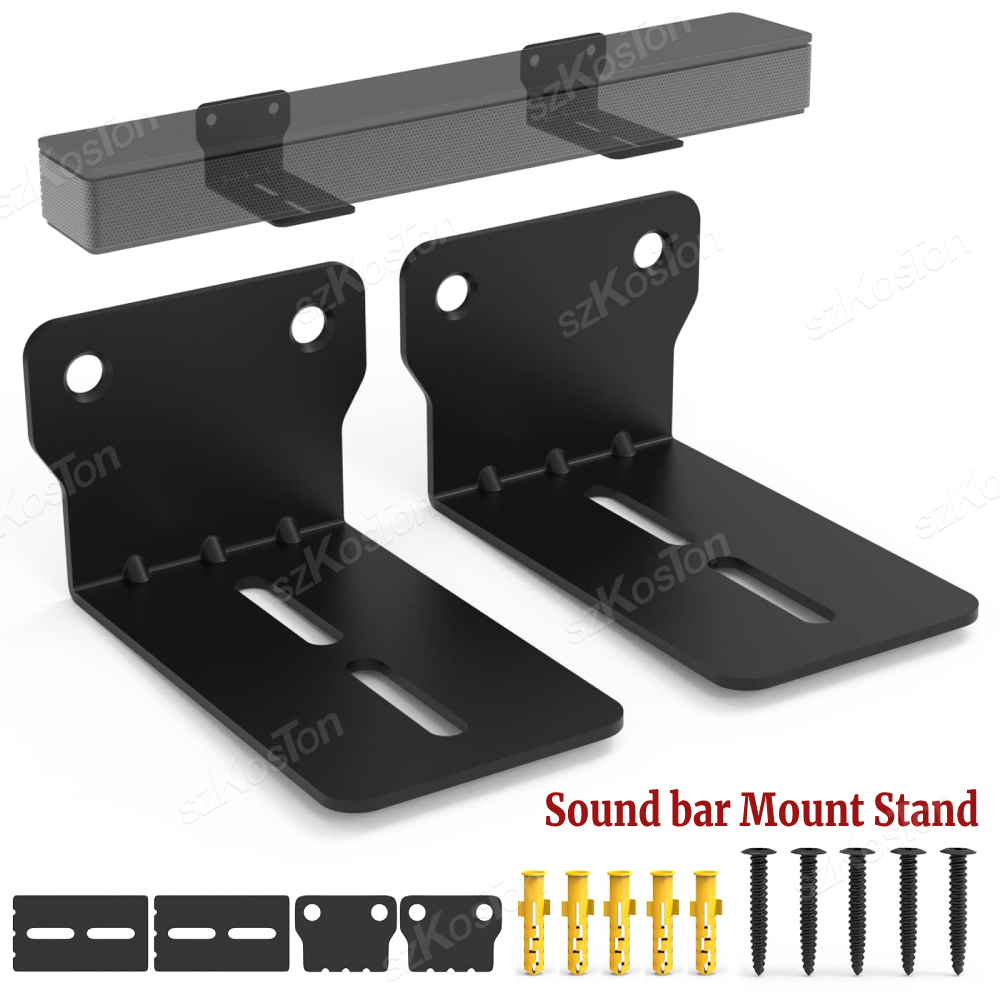 Soundbar Wall Mount Bracket Universal - Supports muraux pour barre de son,