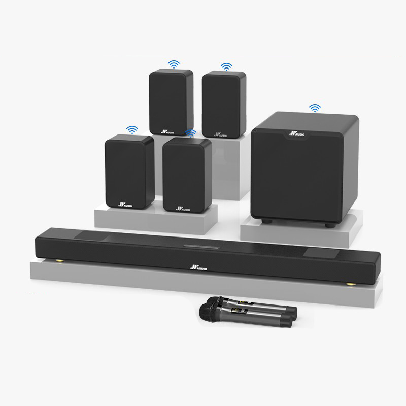 Home Theater System 7.1 Surround Sound - Système de haut-parleurs 7.1 pour cinéma