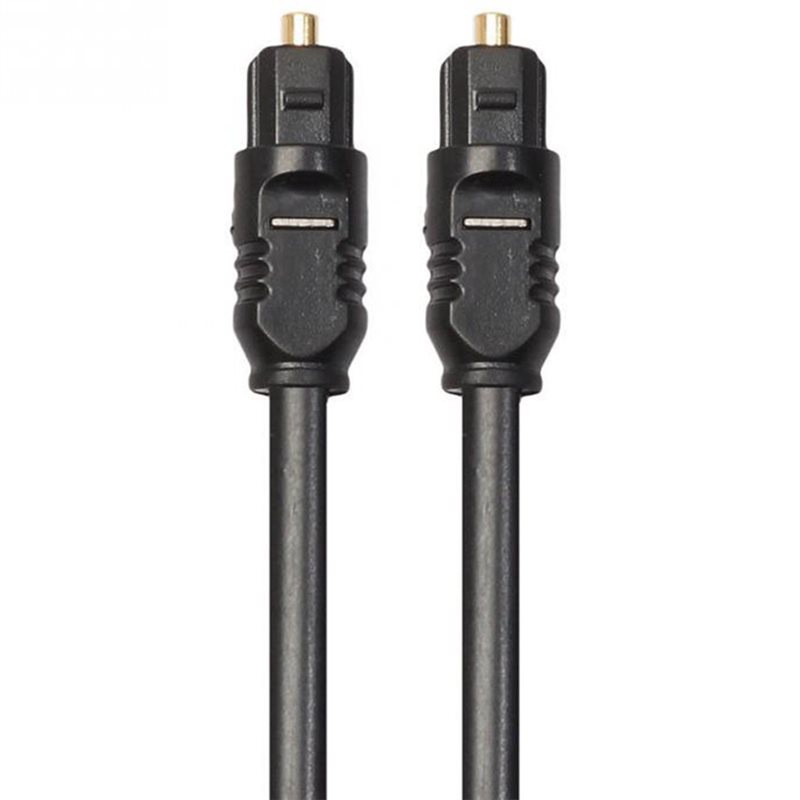Optical Audio Cable Toslink Gold Plated - Câble audio optique numérique Toslink plaqué