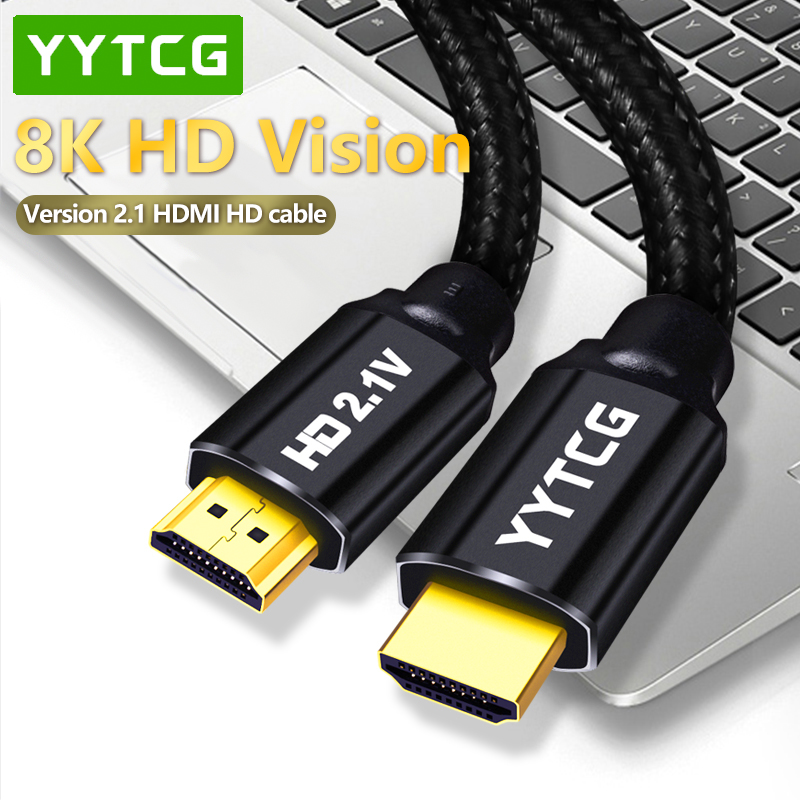 Hdmi 2.1 Cable 8K 60Hz 48Gbps Earc - Ehull Hull Hull Hull HDCP Ultra