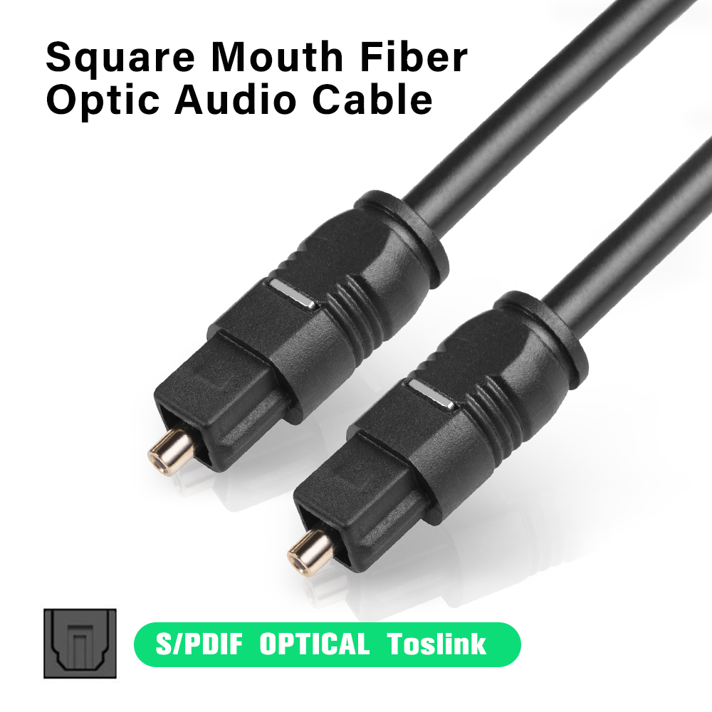 0.5m 1m 1.5m 2m 3m câble Audio - Optical Audio Cable Toslink Gold Plated avis et prix