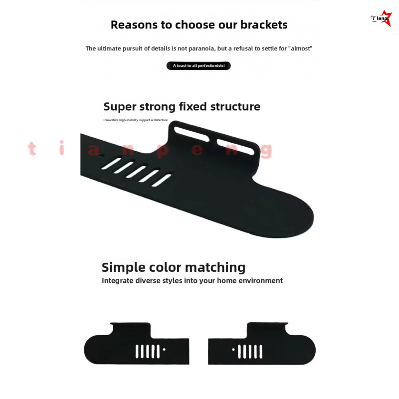 Support mural en acier au carb - Soundbar Wall Mount Bracket Universal avis et prix