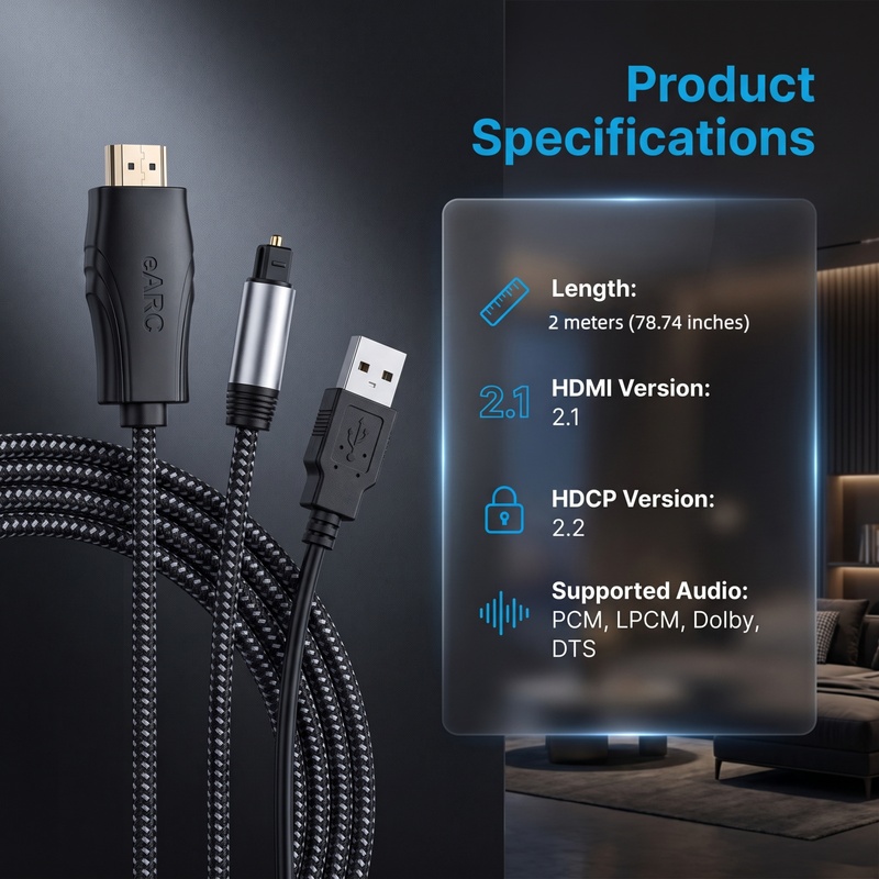 Câble extracteur audio HDMI EA - Dolby Atmos Soundbar Hdmi Earc avis et prix