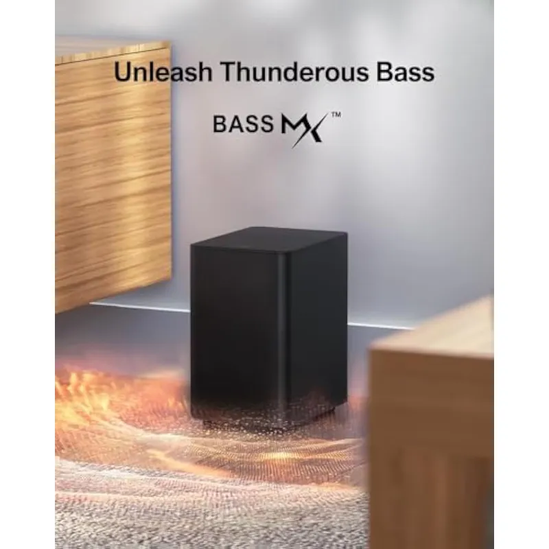 Barre de son 5.1 canaux avec 2 - Soundbar With Wireless Subwoofer 5.1Ch avis et prix