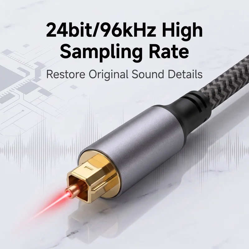 Câble USB-C vers SPDIF optique - Optical Audio Cable Toslink Gold Plated avis et prix