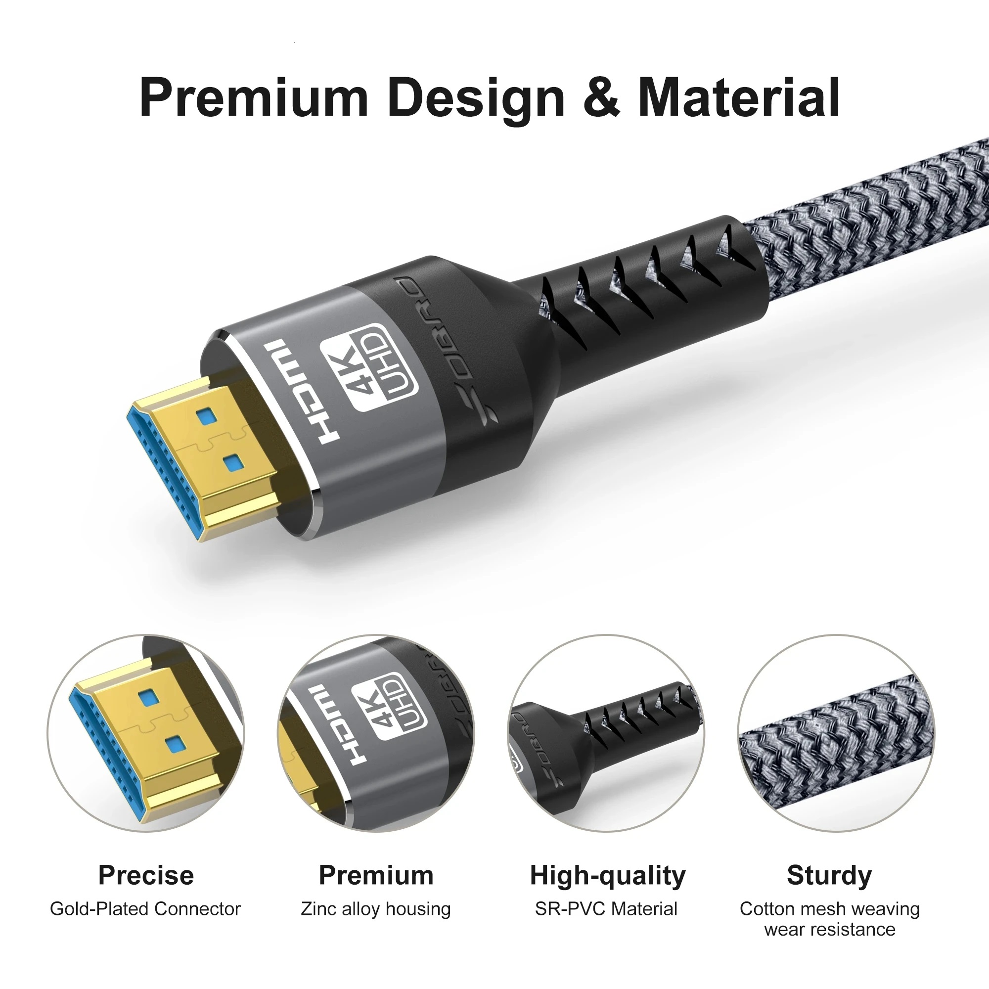 Câble HDMI 8K 2.1, 4K @ 120Hz, - Hdmi 2.1 Cable 8K 60Hz 48Gbps Earc avis et prix
