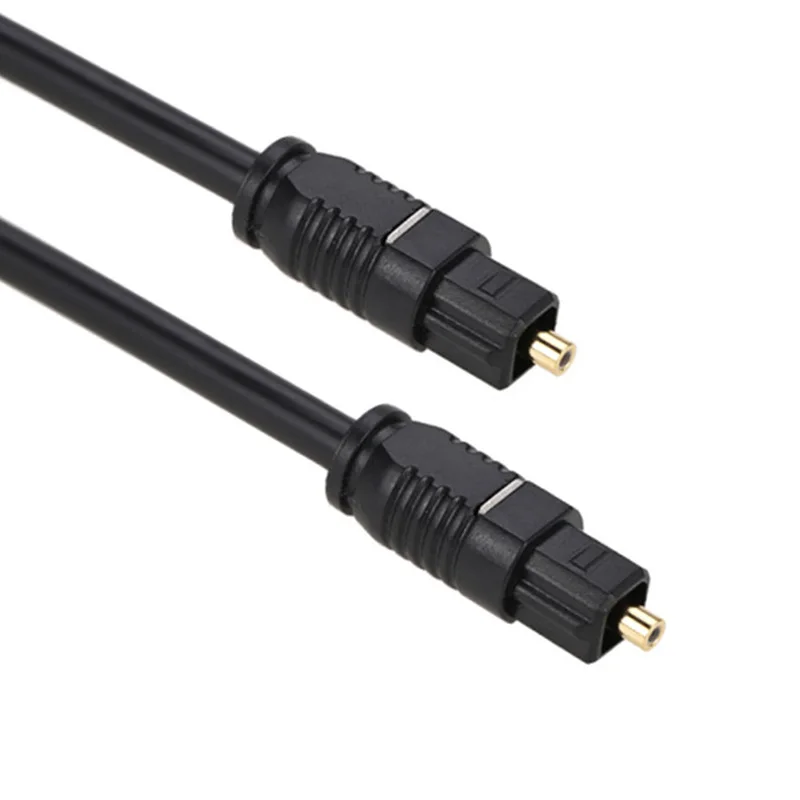 Câble Audio numérique à Fiber  - Optical Audio Cable Toslink Gold Plated avis et prix