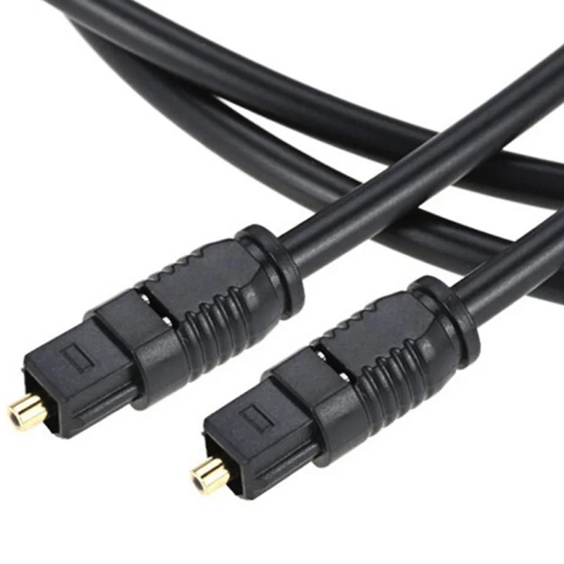Câble Audio numérique à Fiber  - Optical Audio Cable Toslink Gold Plated avis et prix
