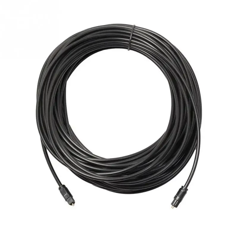 Câble SPDIF MD DVD plaqué or d - Optical Audio Cable Toslink Gold Plated avis et prix