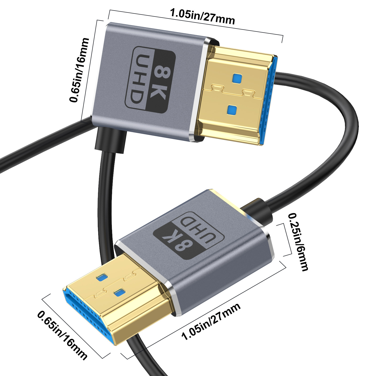 Câble Coaxial HDMI 8K HDMI 2.1 - Hdmi 2.1 Cable 8K 60Hz 48Gbps Earc avis et prix