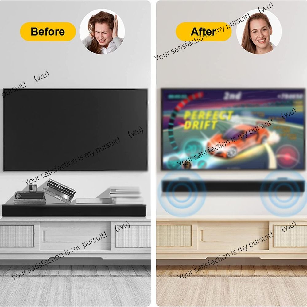 Supports muraux anti-chute fac - Soundbar Wall Mount Bracket Universal avis et prix