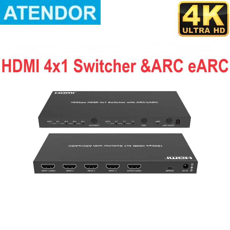 Commutateur 2.0 compatible HDM - Dolby Atmos Soundbar Hdmi Earc avis et prix