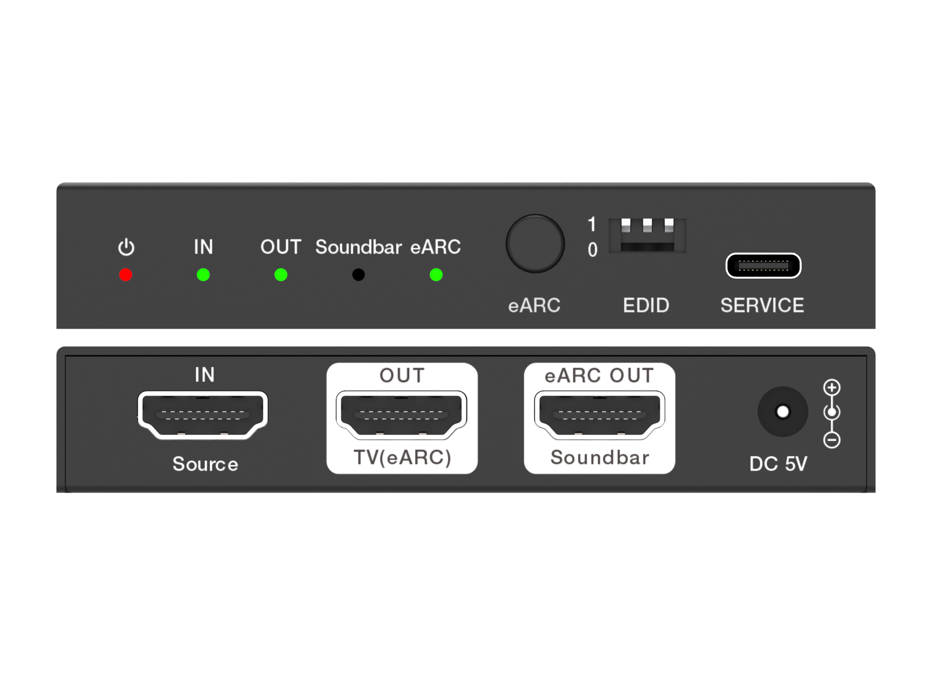 QiRT 8K HDMI 2.1 EARC Extracte - Dolby Atmos Soundbar Hdmi Earc avis et prix