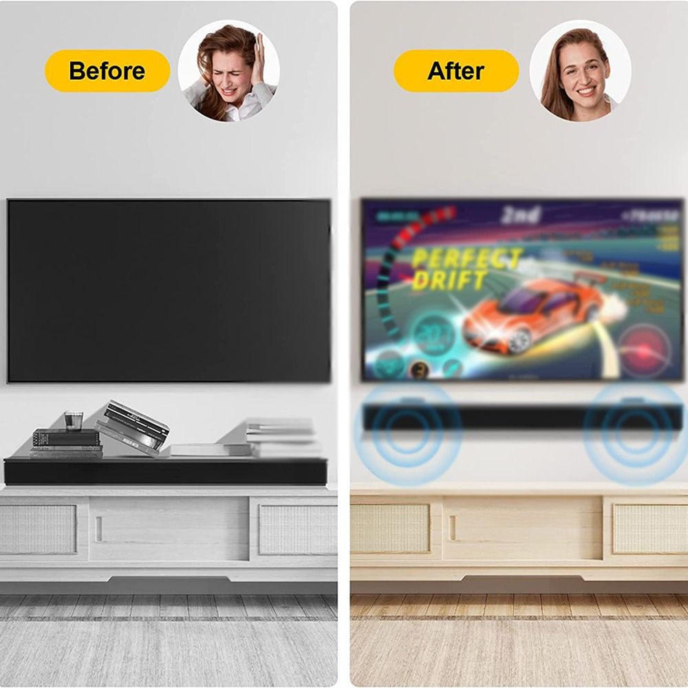 Supports de barre de son murau - Soundbar Wall Mount Bracket Universal avis et prix