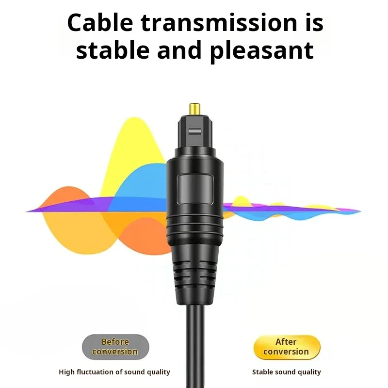 Câble audio optique numérique  - Optical Audio Cable Toslink Gold Plated avis et prix