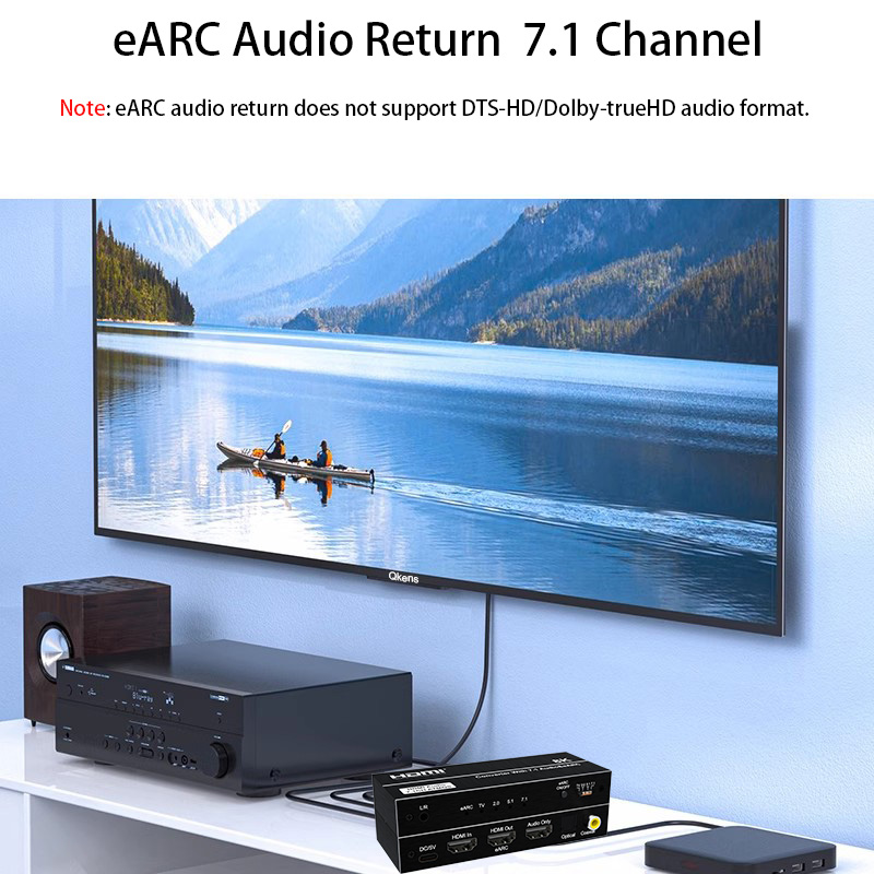 Extracteur audio HDMI EARC 8K  - Dolby Atmos Soundbar Hdmi Earc avis et prix