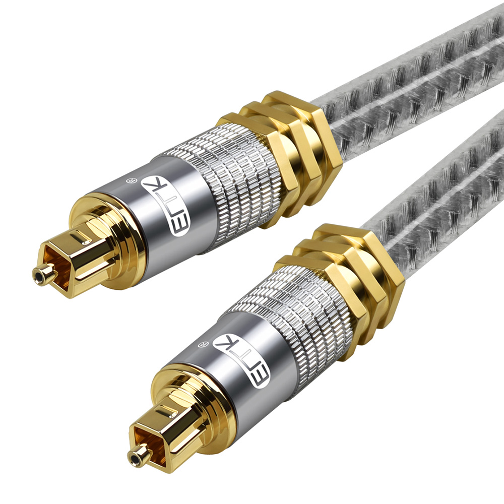 EMK – câble optique Spdif de q - Optical Audio Cable Toslink Gold Plated avis et prix