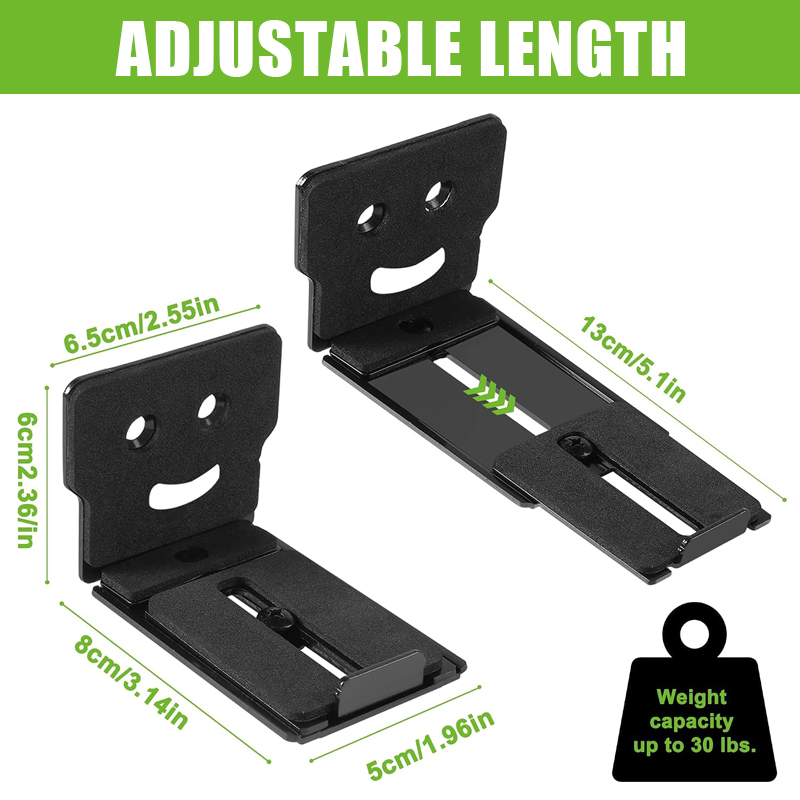 2 supports muraux universels p - Soundbar Wall Mount Bracket Universal avis et prix