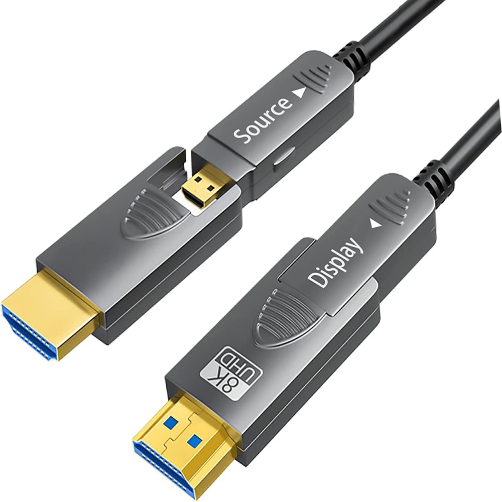Câble HDMI 2.1 en fibre optiqu - Hdmi 2.1 Cable 8K 60Hz 48Gbps Earc avis et prix