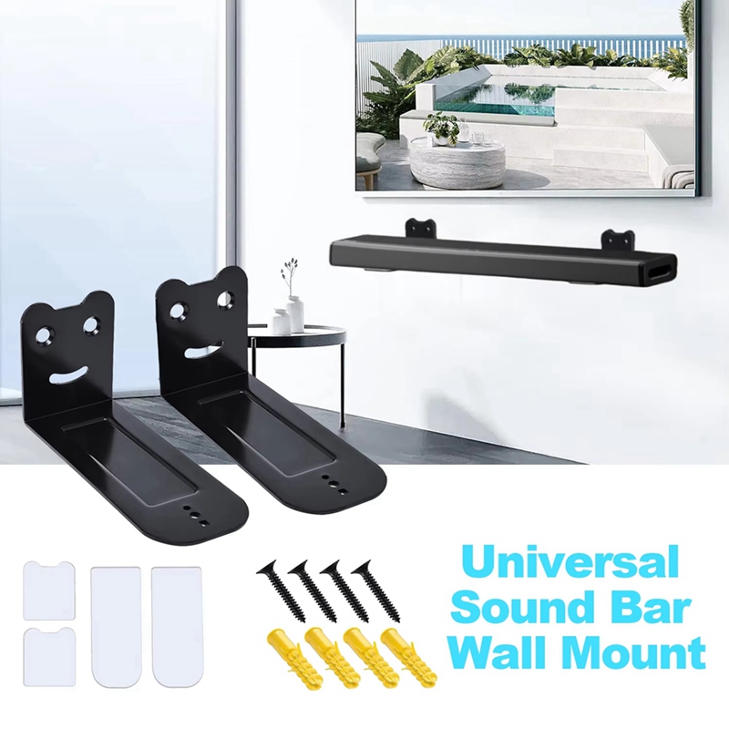 AD33 Type universel chaud 4.72 - Soundbar Wall Mount Bracket Universal avis et prix