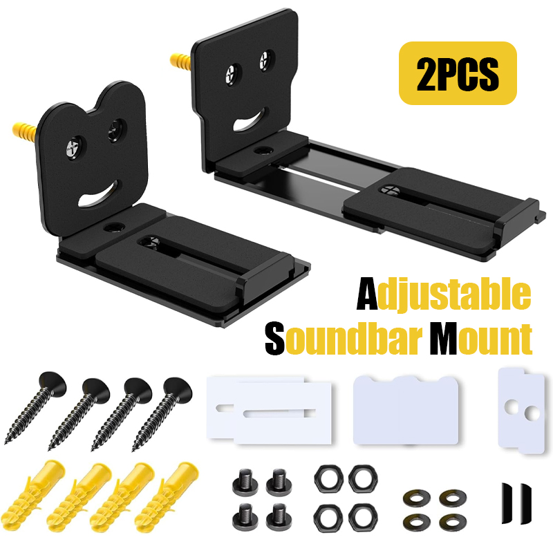 Support mural universel réglab - Soundbar Wall Mount Bracket Universal avis et prix