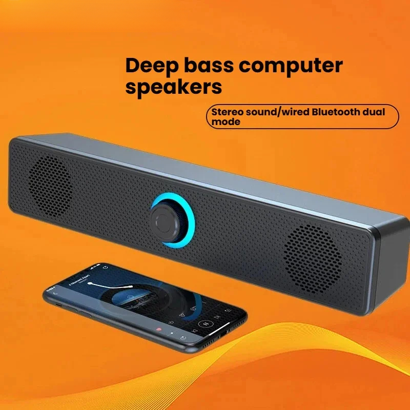 Barre de haut-parleurs stéréo  - Compact Soundbar For Pc Monitor avis et prix