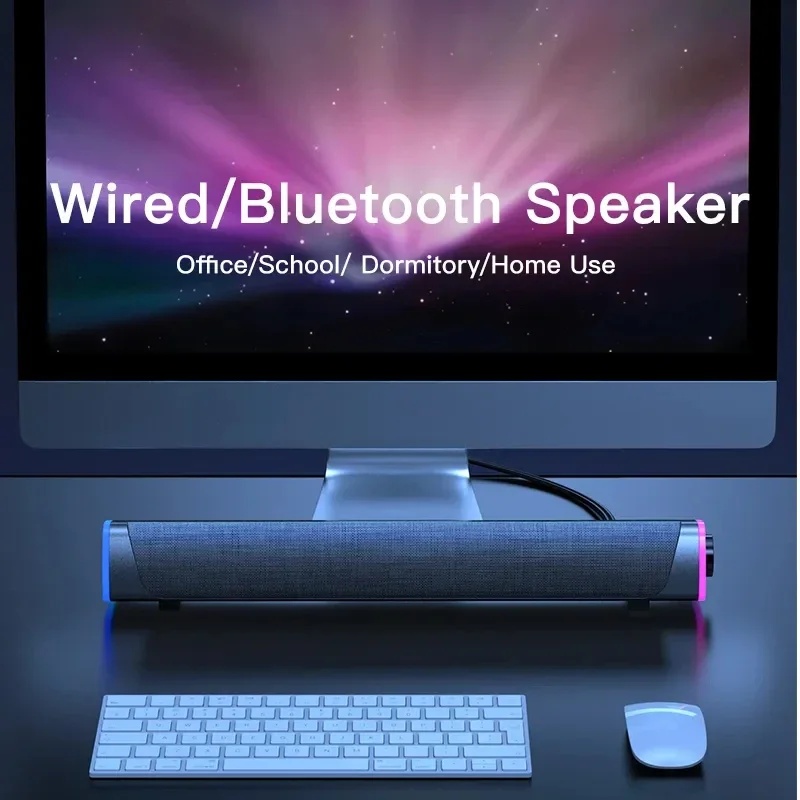 Barre de haut-parleurs stéréo  - Compact Soundbar For Pc Monitor avis et prix