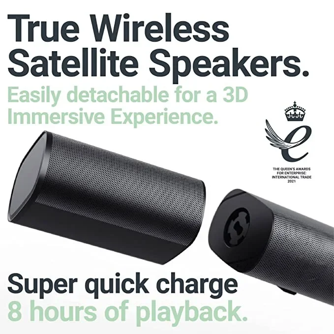 Barre de son sans fil 5.1 cana - Soundbar With Wireless Subwoofer 5.1Ch avis et prix