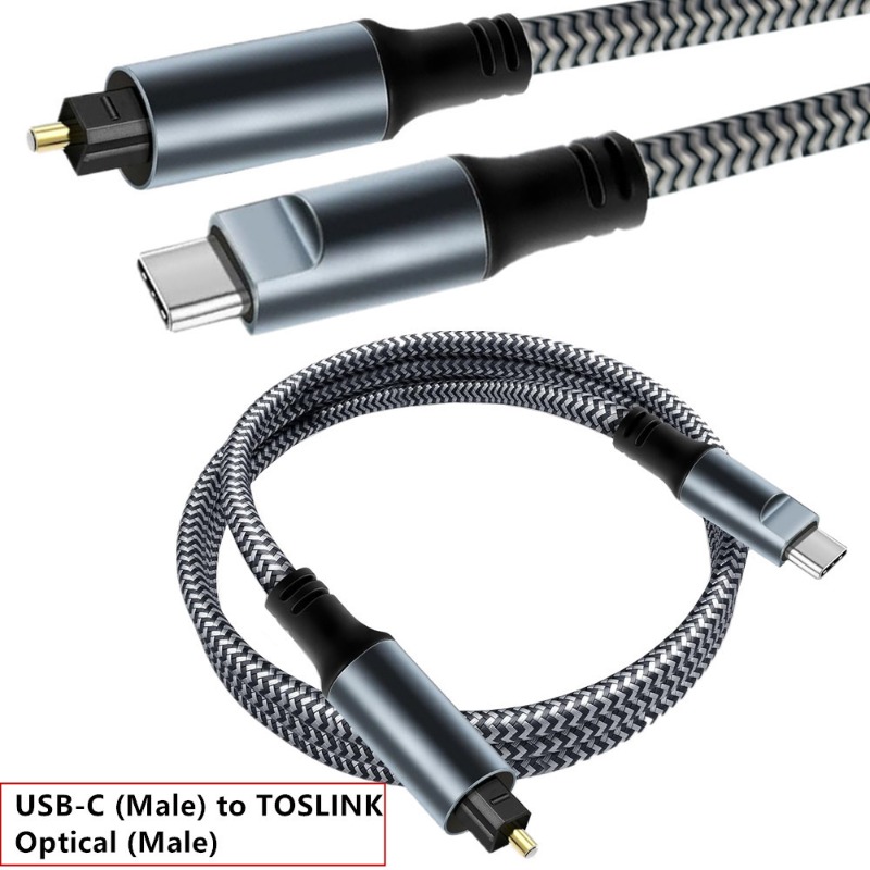 Câble Audio USB C vers optique - Optical Audio Cable Toslink Gold Plated avis et prix