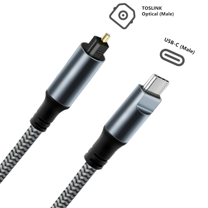 Câble Audio USB C vers optique - Optical Audio Cable Toslink Gold Plated avis et prix